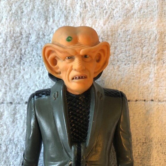 1993 Star Trek Next Generation 9 inch action figure+stand FERENGI - Picture 3 of 11